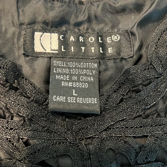 Vintage Carole Little Lace blouse - Picture 11 of 12